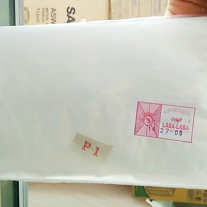 Plastik bening 1 kg tebal 05 14x27x05