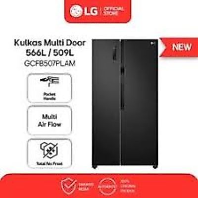KULKAS/SIDEBYSIDE/LG/INVERTER/566LITER/GC-FB507PLAM