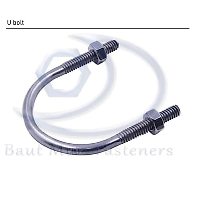 4" U bolt pipa - 4 inch clam pipa - U bold galvanis DN 100 DN100