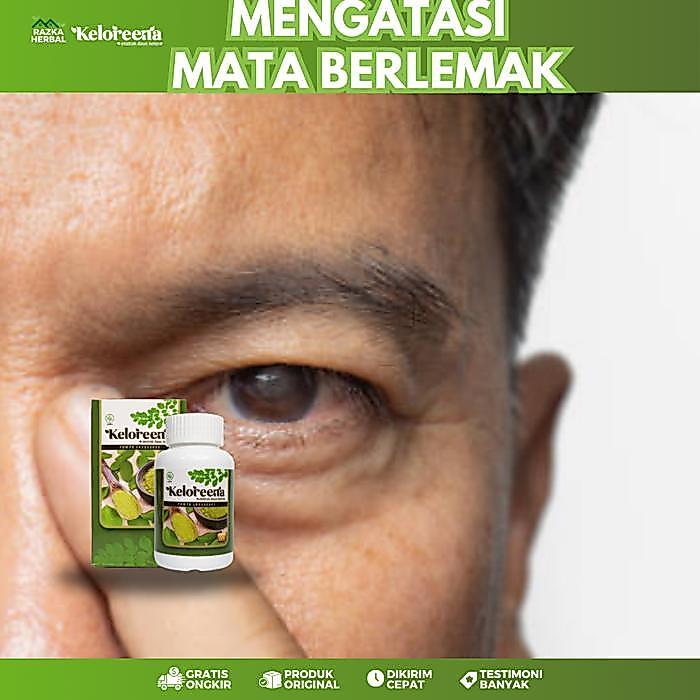 Keloreena - Mengatasi Mata Berlemak Kekuningan Rabun Buram Mata Keloreena Ekstrak Daun kelor BPOM