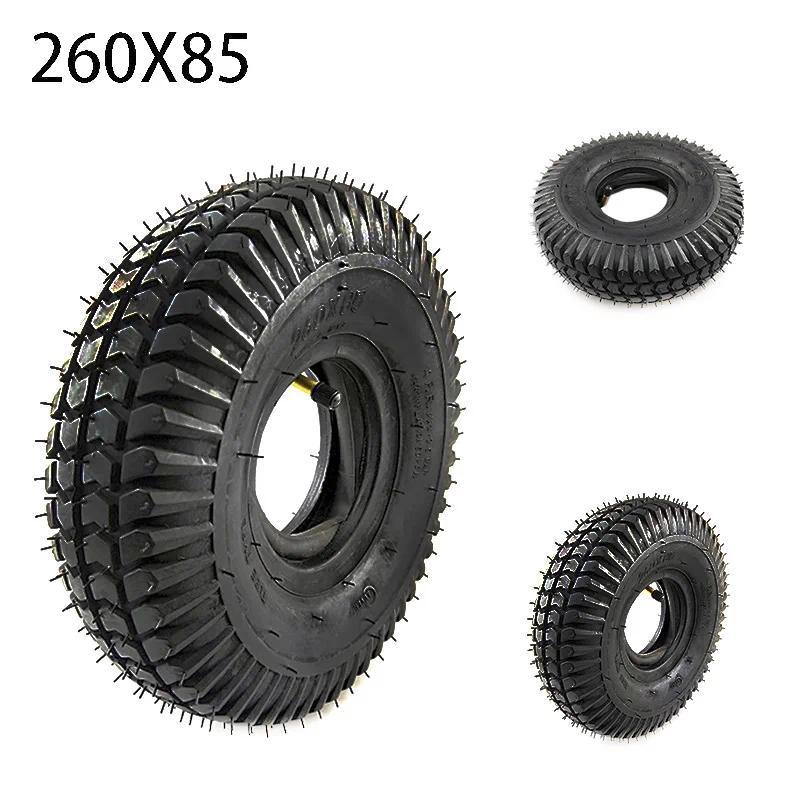 Ban dan ban dalam berkualitas tinggi 260x85 3.00-4 (10"x3", 260*85) untuk Skuter, ATV, dan Go Kart d