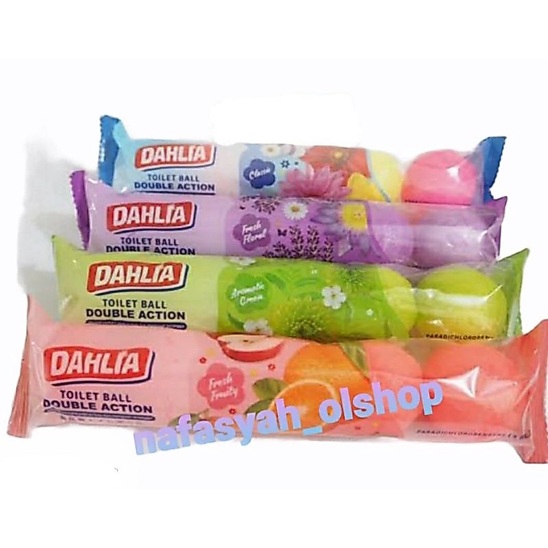 Dahlia/swallow kamper Toilel ball isi 5