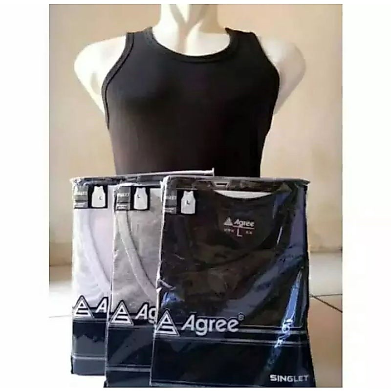 SINGLET AGREE COWO || SINGLET AGREE DEWASA || SINGLET AGREE
