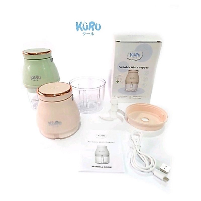 KURU Electric Portable Mini Chopper