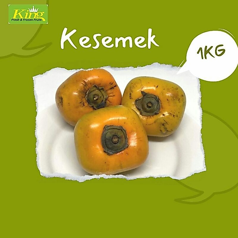 Kesemek, buah persimon, buah kesemek, kesemek fresh