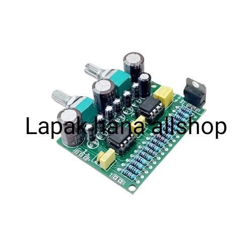 Low filter subwoofer plus frekwensi jrc4558d asli low nois dua ic - Jrc4558d Std
