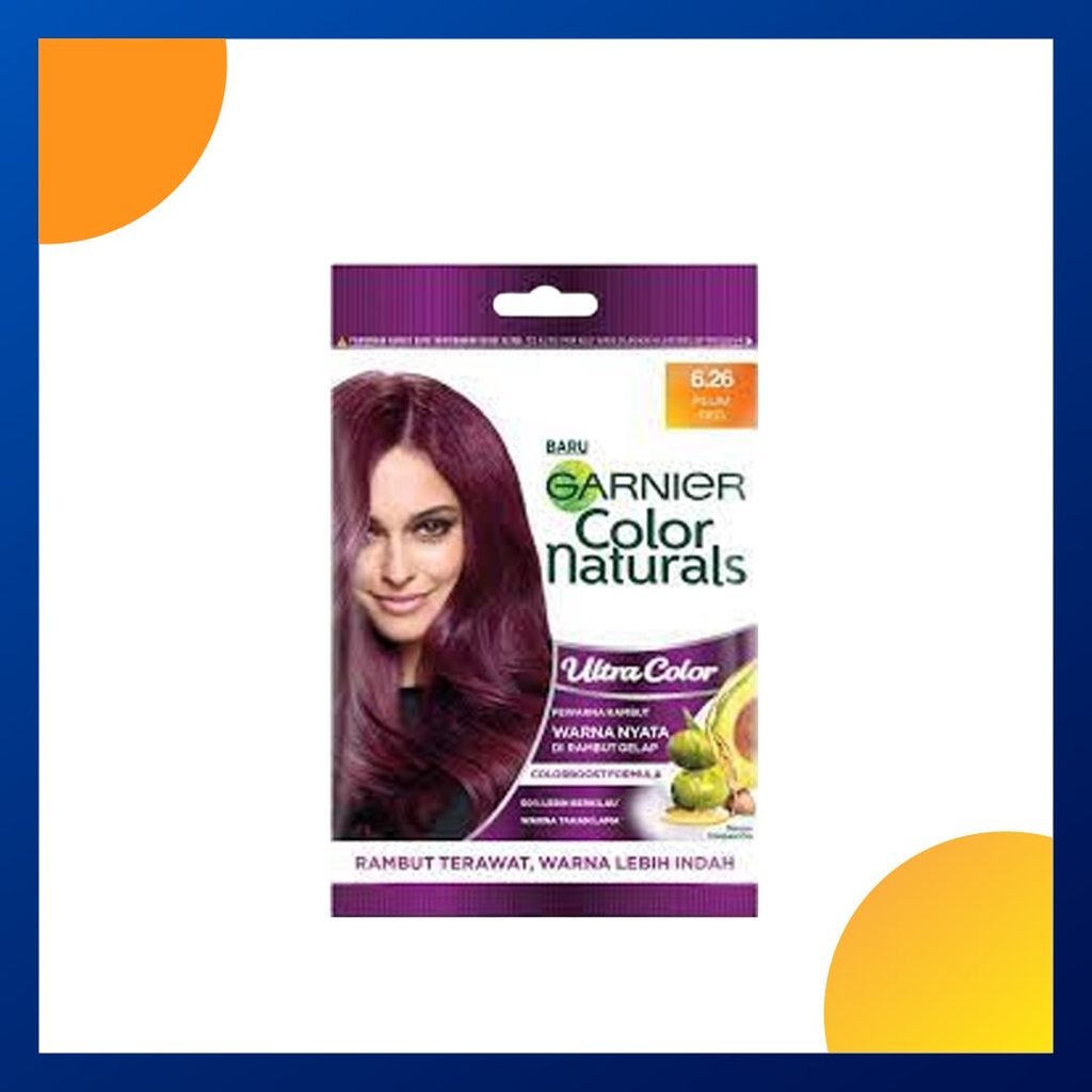 Garnier Color Naturals Ultra Color 6.26 Plum Red 30 Ml Sachet