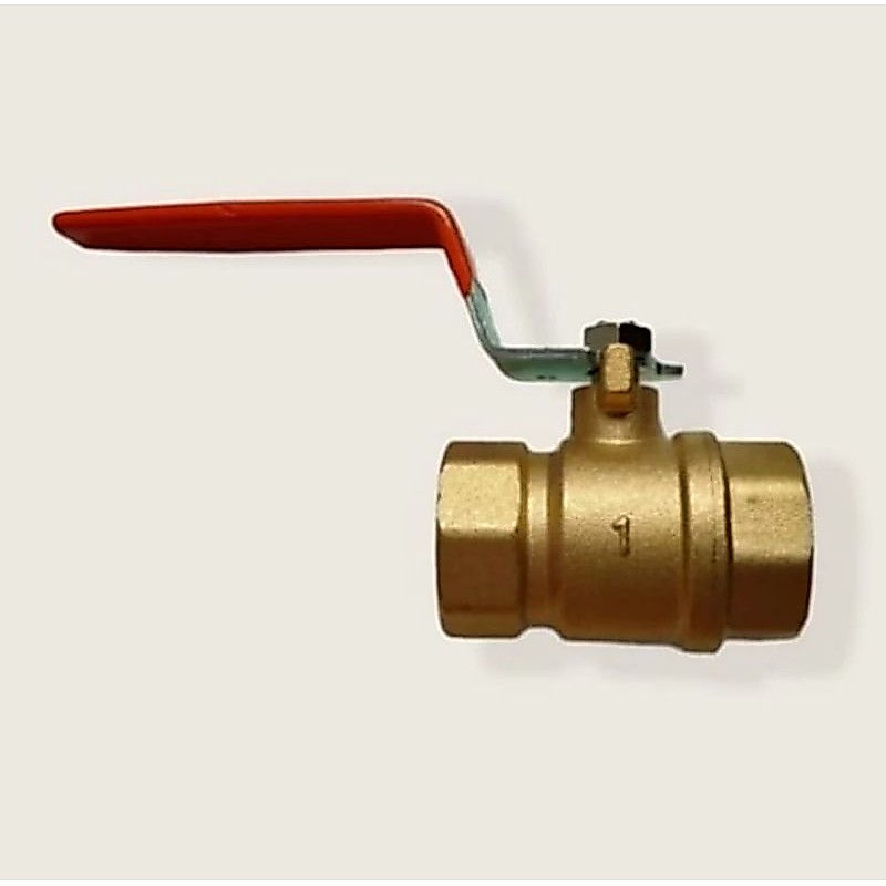 BALL VALVE STOP KERAN / KRAN KUNINGAN 1" KITZ