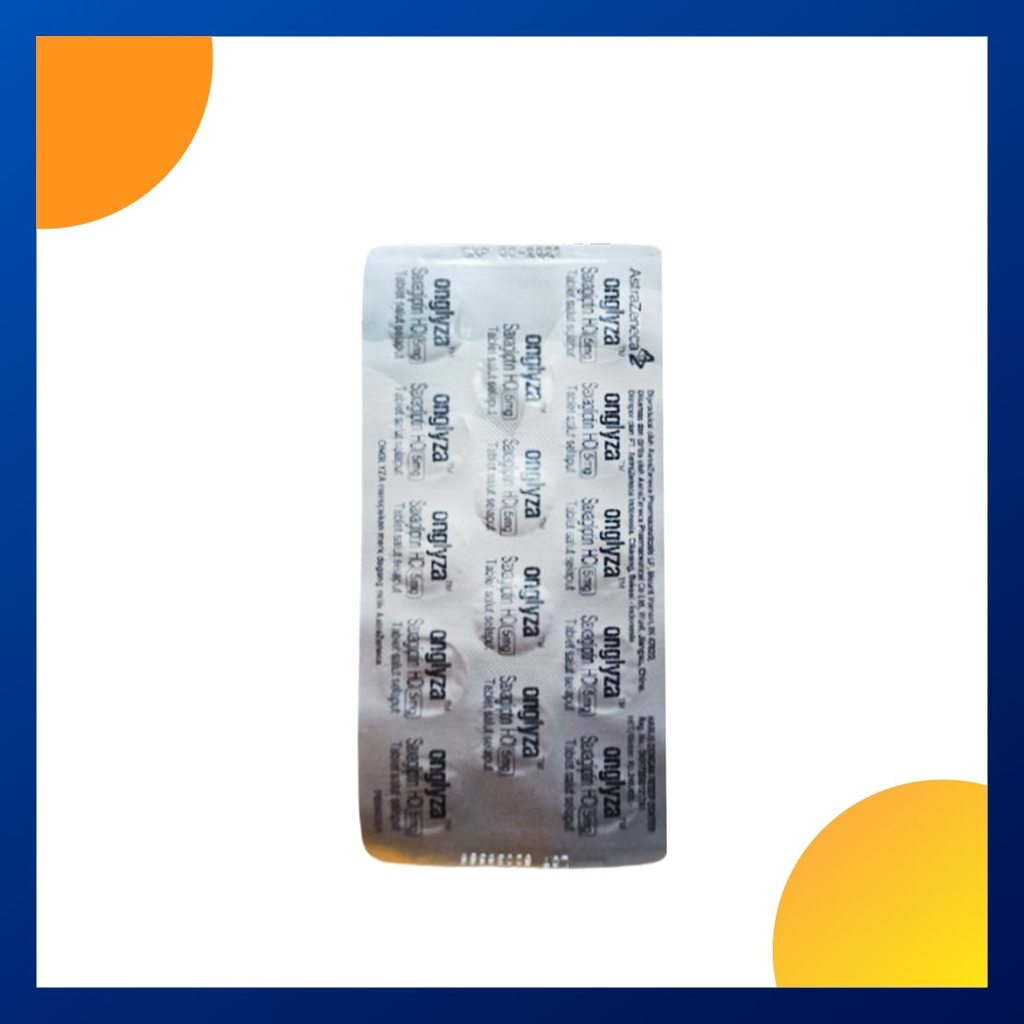 ONGLYZA 5 MG 1 BLISTER @ 14 TABLET SALUT SELAPUT