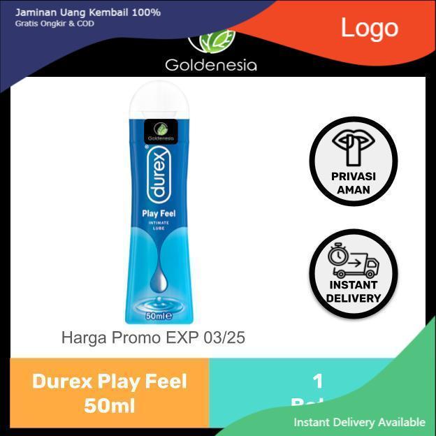 Privasi Aman  Durex Play Lubricant - Tube 50mL - Pelumas  *DA Bisa Cod fenttystore