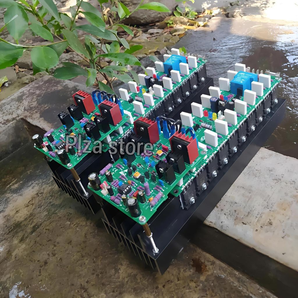 Driver power amplifier class AB lappgruppen basic TD komplit 10set final toshiba 524+protector speak