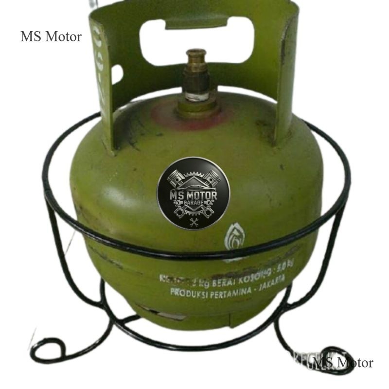 Standing rak tempat gas/tempat tabung gas