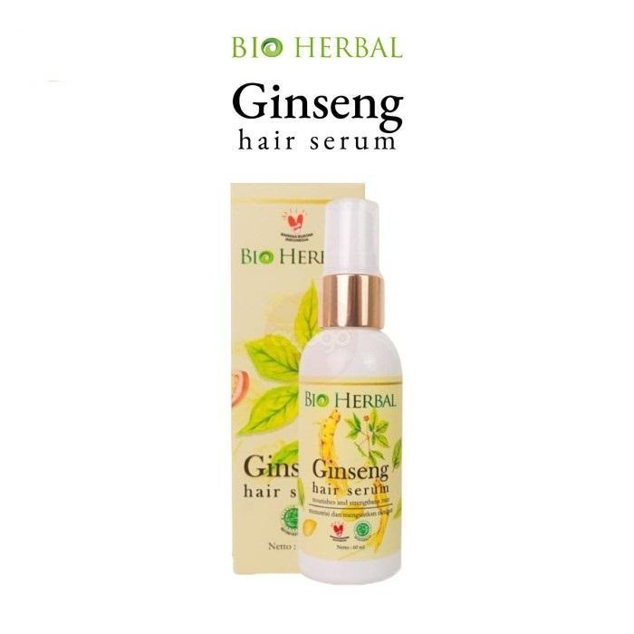 BIO HERBAL GINSENG HAIR SERUM 60ML - SERUM RAMBUT BIO HERBAL ORIGINAL