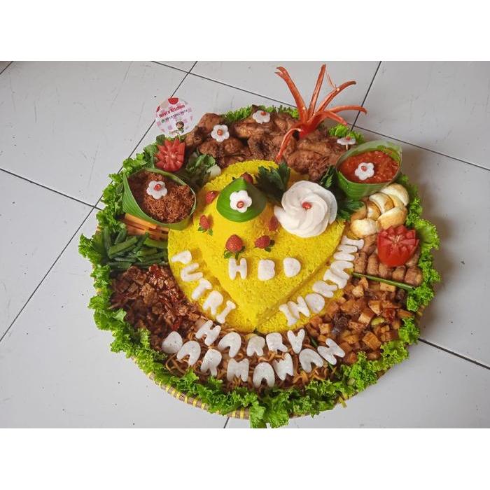 Tumpeng Besar | Nasi Kuning Tumpeng Besar - 10 Porsi