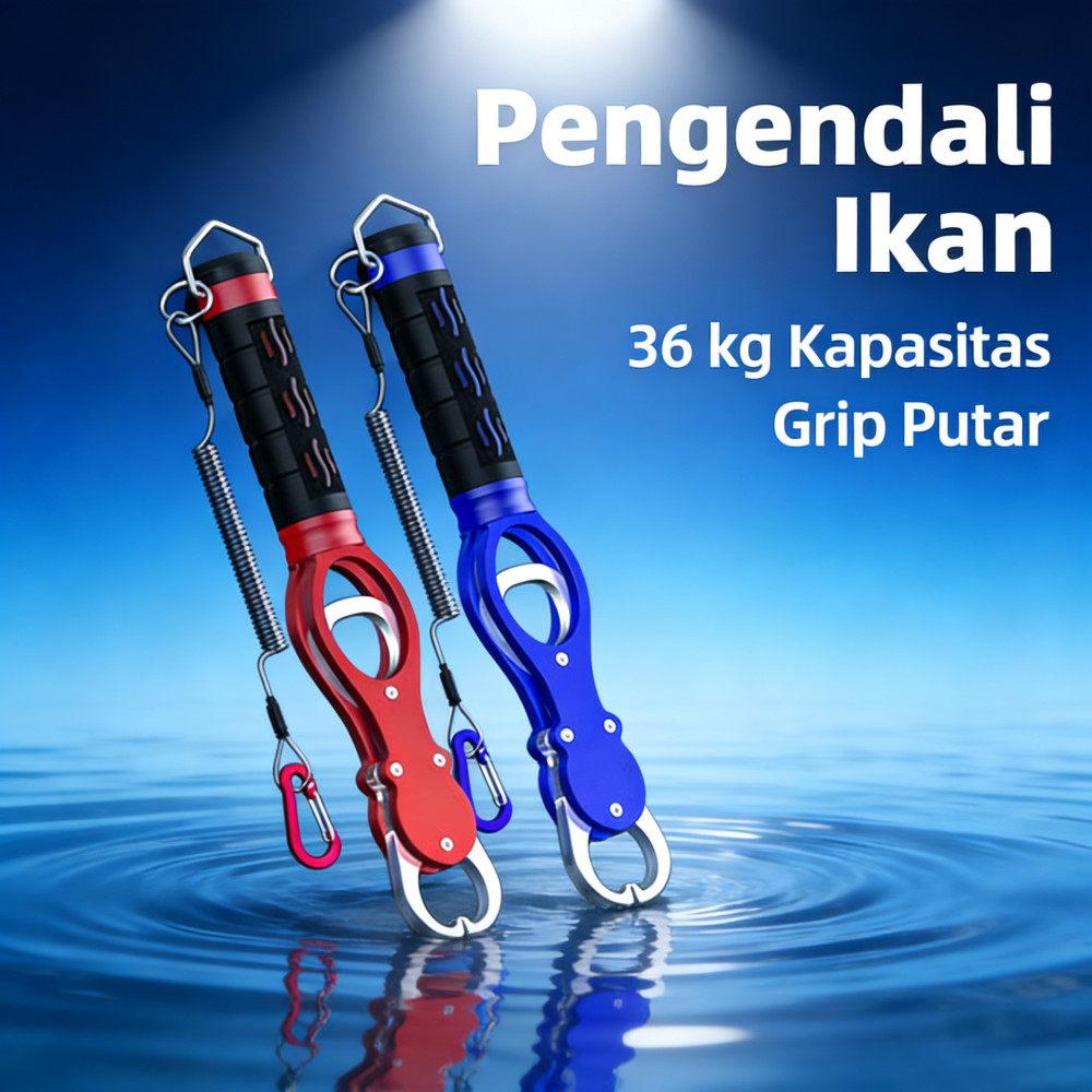 Mulut Ikan Grip/ Tang Pancing/ Penjepit Mulut/ Memancing Ikan/ Steel Grip