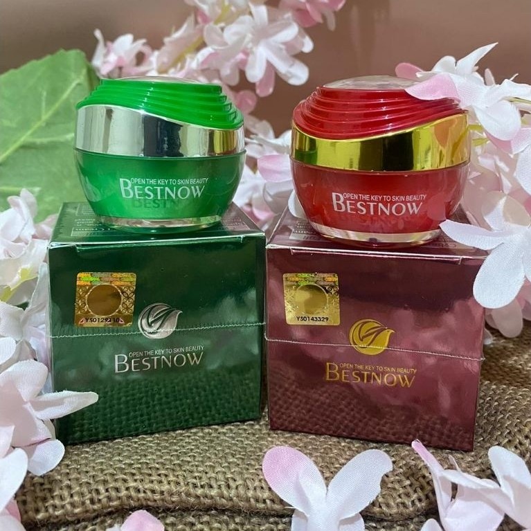Bestnow cream siang & malam Ukuran Besar
