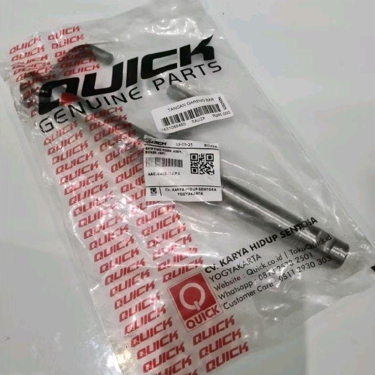 Shifting Fork Sub Assy Traktor G1000 Boxer Quick / Tanduk Kopling Traktor G1000 Boxer / Tangan Garen