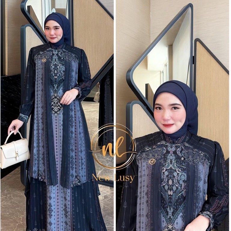 new Lusy gamis arunika dress  gamis new Lusy / Newlusy gamis arunika / arunika dress new Lusy