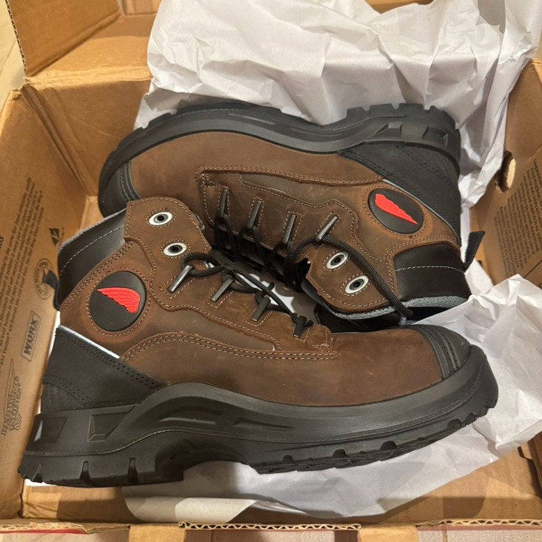 Red Wing 3228 (Size 39) Original Safety Boots Like New 99% – Made in Italy