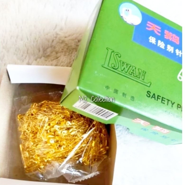 PENITI PAKAIAN L-SWAN GOLD MINI