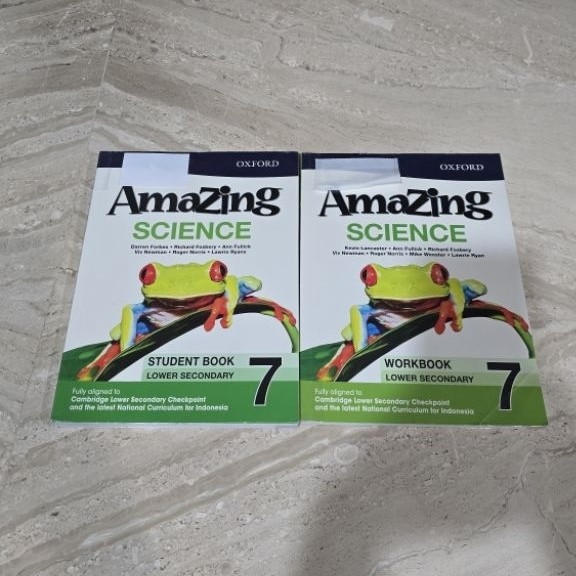 OXFORD Amazing science 7 workbook student book