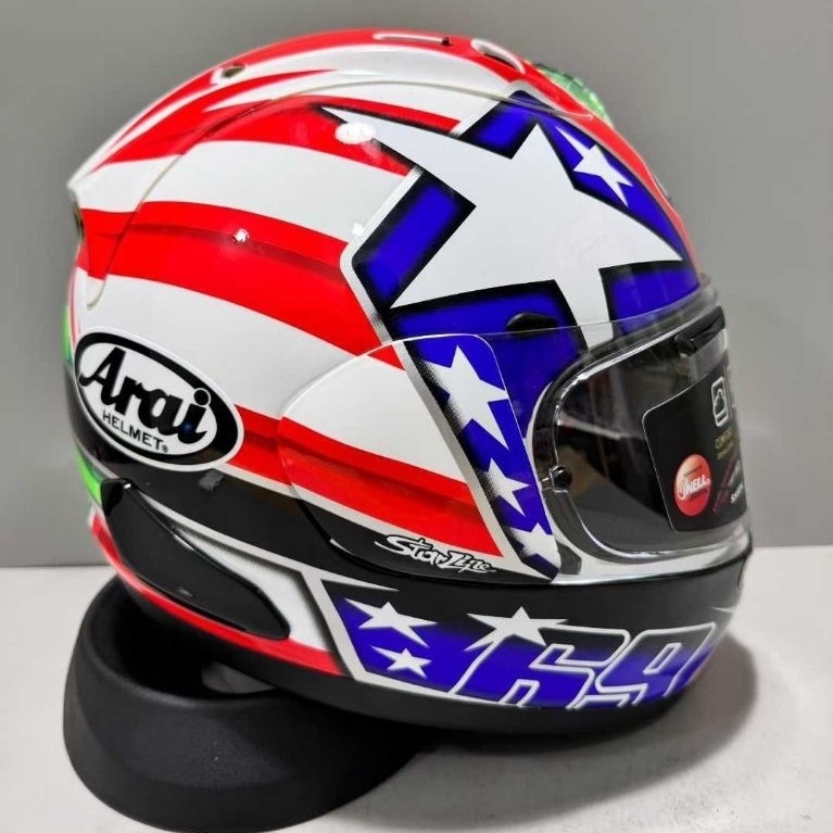 Arai rx7x hayden flag supercopy