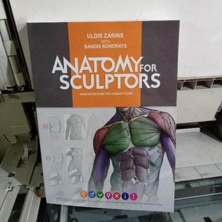 buku fisik Anatomy for Sculptors, Understanding the Human Figure