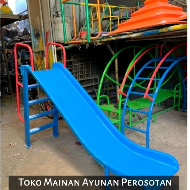 Perosotan - Prosotan - Perosotan Besi Outdoor - Prosotan Besi Outdoor - Perosotan Anak Tk Paud - Pro
