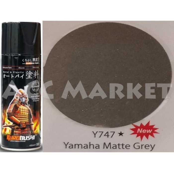 Promo Pilox Samurai Pilok Pylox Abu Yamaha Matte Grey Y747