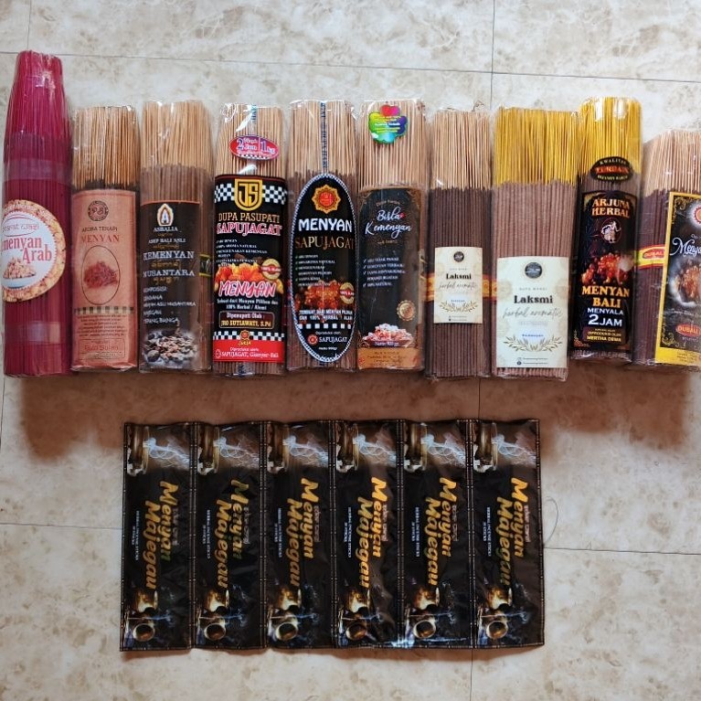 Dupa paket kemenyan, Gaharu dan Madu menyan