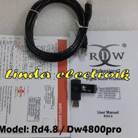 Digital Audio Processor Rdw Dlms Management Speaker Rdw Rd4.8 Original