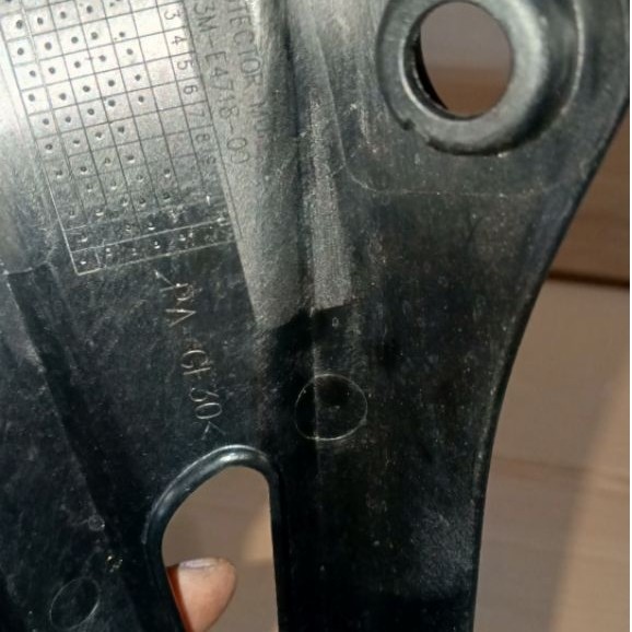 Cover Knalpot / Tameng Pelindung Knalpot Yamaha WR155 WR 155 Original