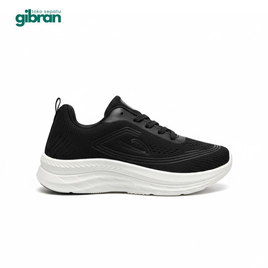CARVIL BHOSE 02 LT 35-38 Sepatu Anak Sekolah Casual Black And White Tipe Tali