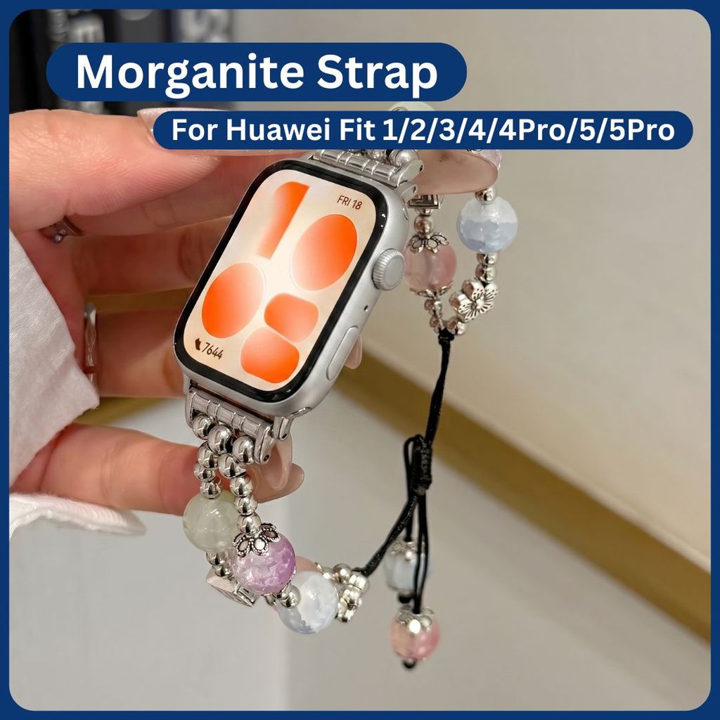 Morganite Strap for Huawei Fit 1 Huawei Fit 2  Huawei Fit 3 Huawei Fit 4  Huawei Fit 4 Pro Huawei Fi