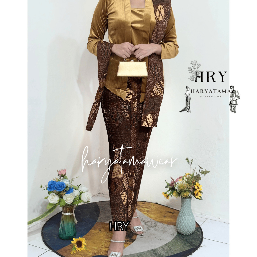 MURAH SET ROK & SELENDANG Sekar Jagad Jarik Instant WIRU Batik kain halus rok plisket kondangan, WIS