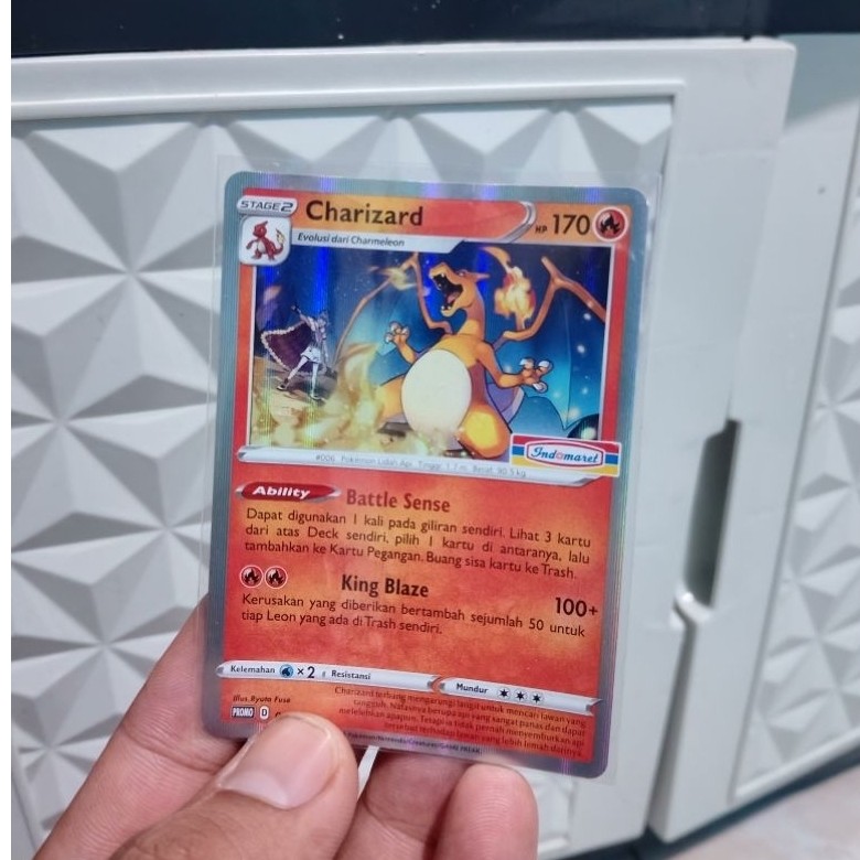 kartu pokemon promo indomaret charizard