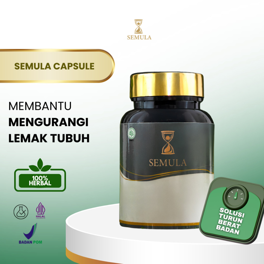 SEMULA - Slimming Capsule - Appetite Suppressant Slimming Capsule - BPOM