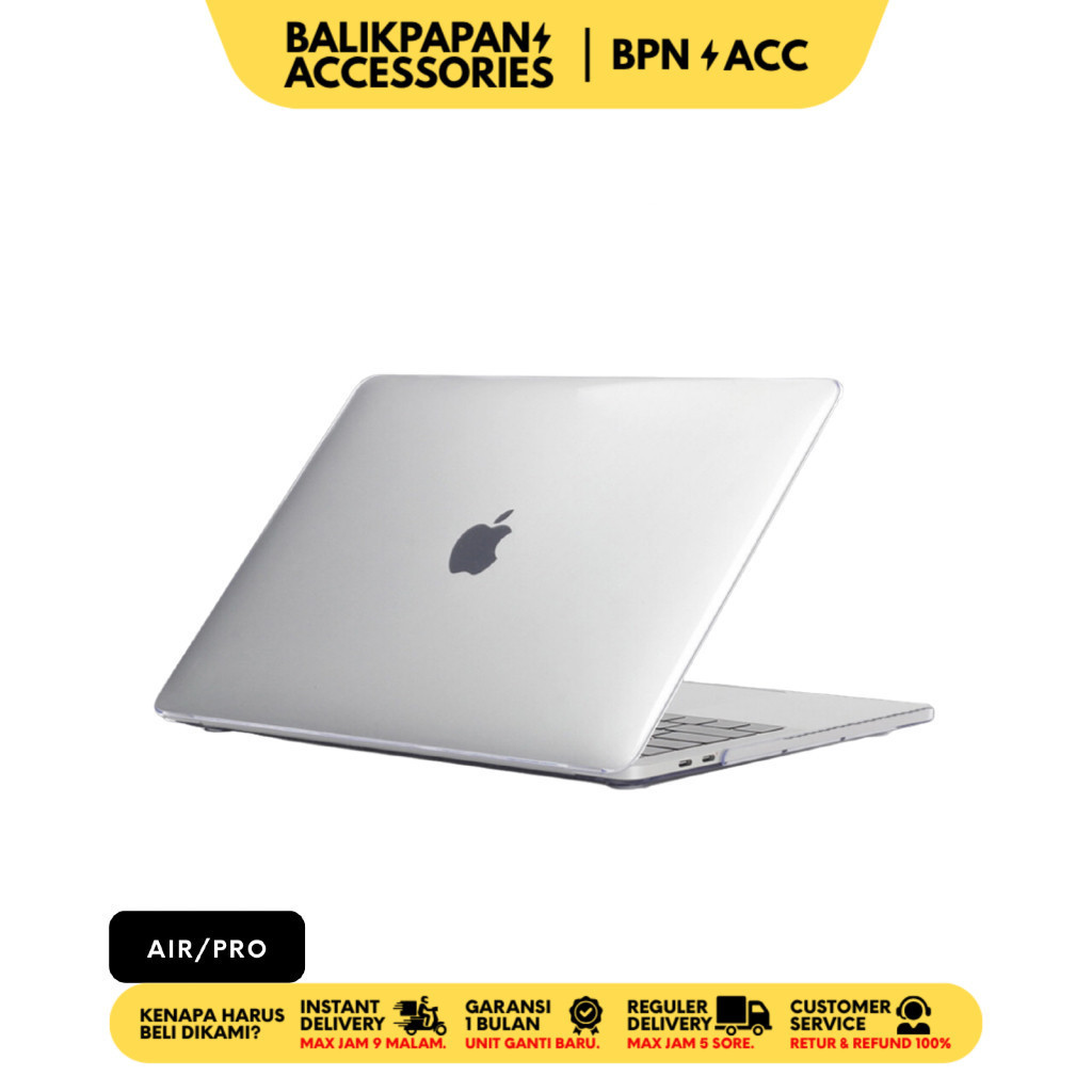 Case MacBook Clear MacBook Pro 13” 14" / MacBook Air 13” 13.6” 15" M1 M2 M3 2020 2021 2022 2023 2024