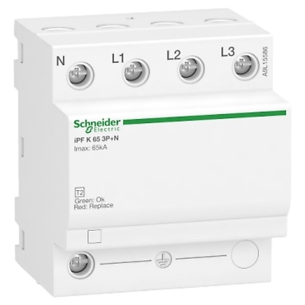 Surge Arester Schneider PF65 iPF K 65 3P+N 4P 65kA Arester ORIGINAL SCHNEIDER