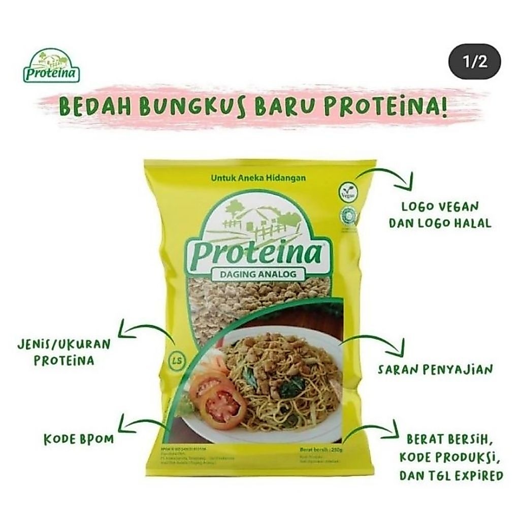 Proteina/protena/proteina kedelai/pengganti daging ayam/proteina cod