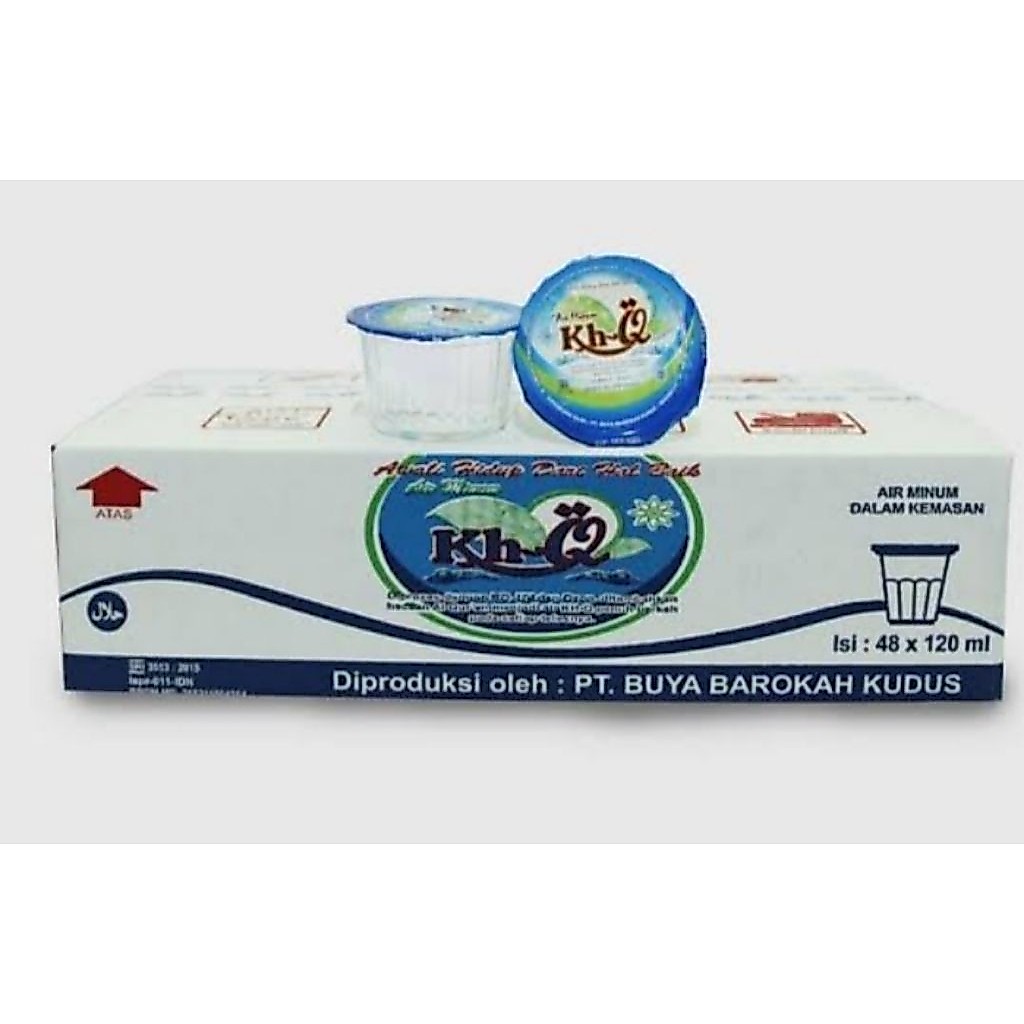 KHQ air khataman Qur'an gelas mini 120ml