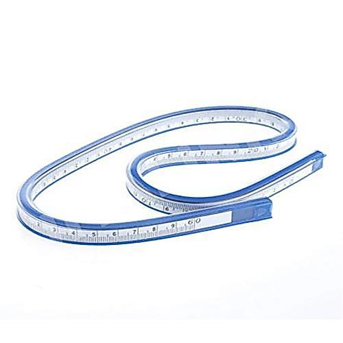 Flexible Curve Ruler - Penggaris Jahit Lengkung Flexible Ct-60