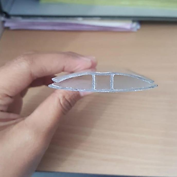 List H Polycarbonate Untuk Penutup Polycarbonate