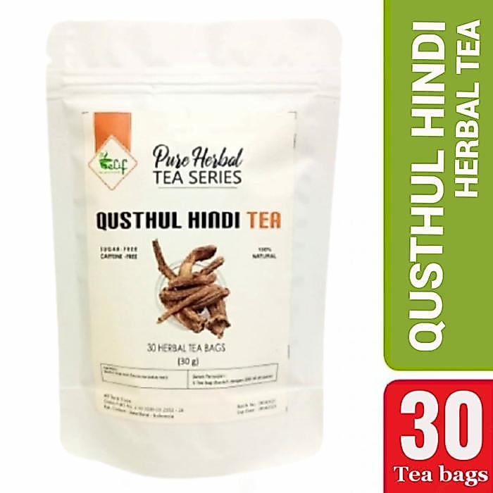 Qusthul Hindi Tea : Indian Costus Root Herbal Tea (30Tea Bag)