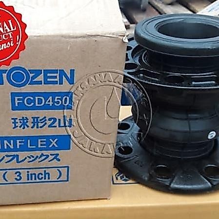 FLEXIBLE JOINT TWINFLEX DN.80 - 3" TOZEN
