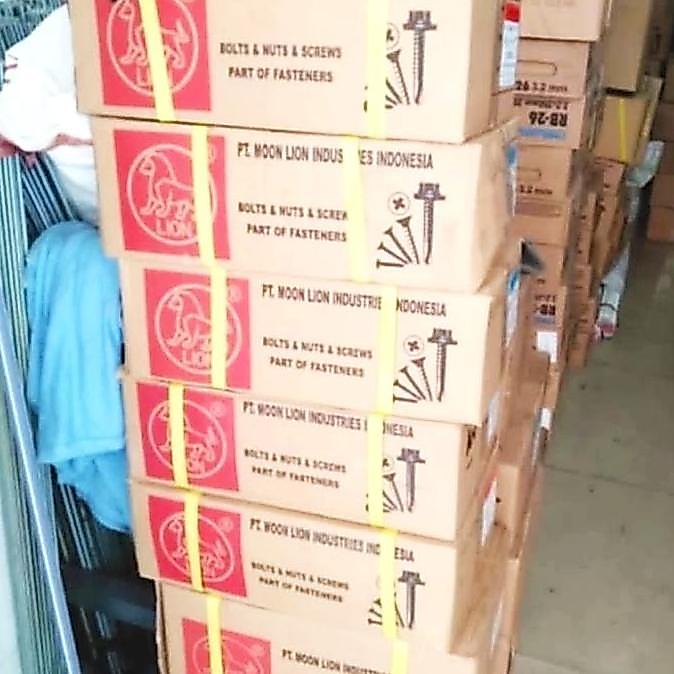 Sekrup Roofing Kuning 12x40 Moon Lion