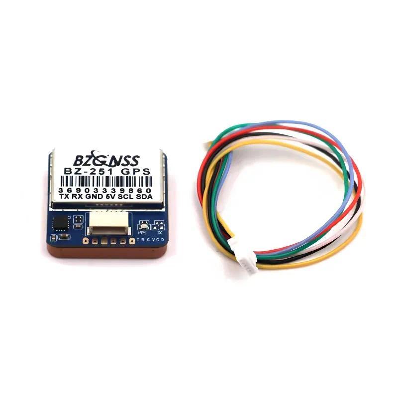 Modul GPS Protokol Ganda BZGNSS BZ121 BZ181 BZ251 untuk Drone FPV Penyelamat Sayap Tetap yang Hilang
