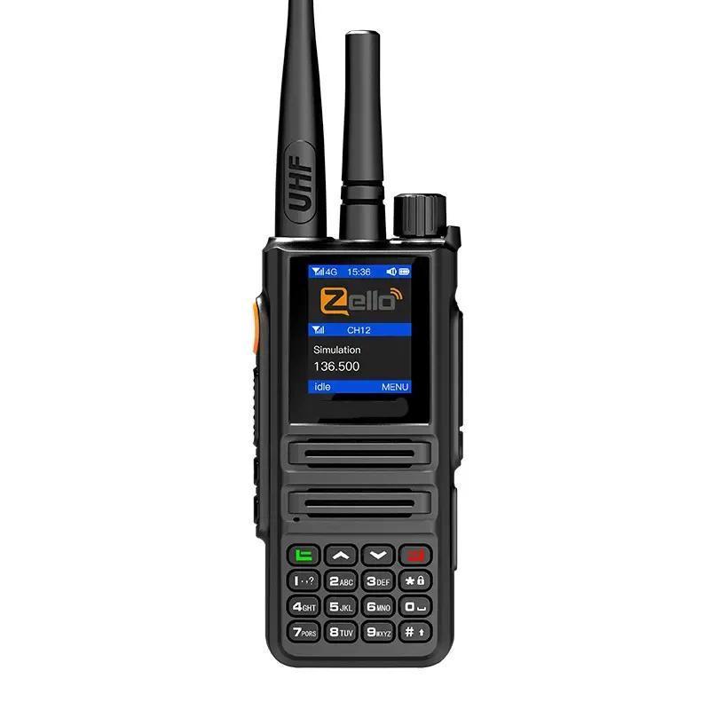 JMTMAO Dual Mold POC+UHF/VHF Poc Rao Network 5w Android System MTK6572W/Zello 500km Global Talk stan