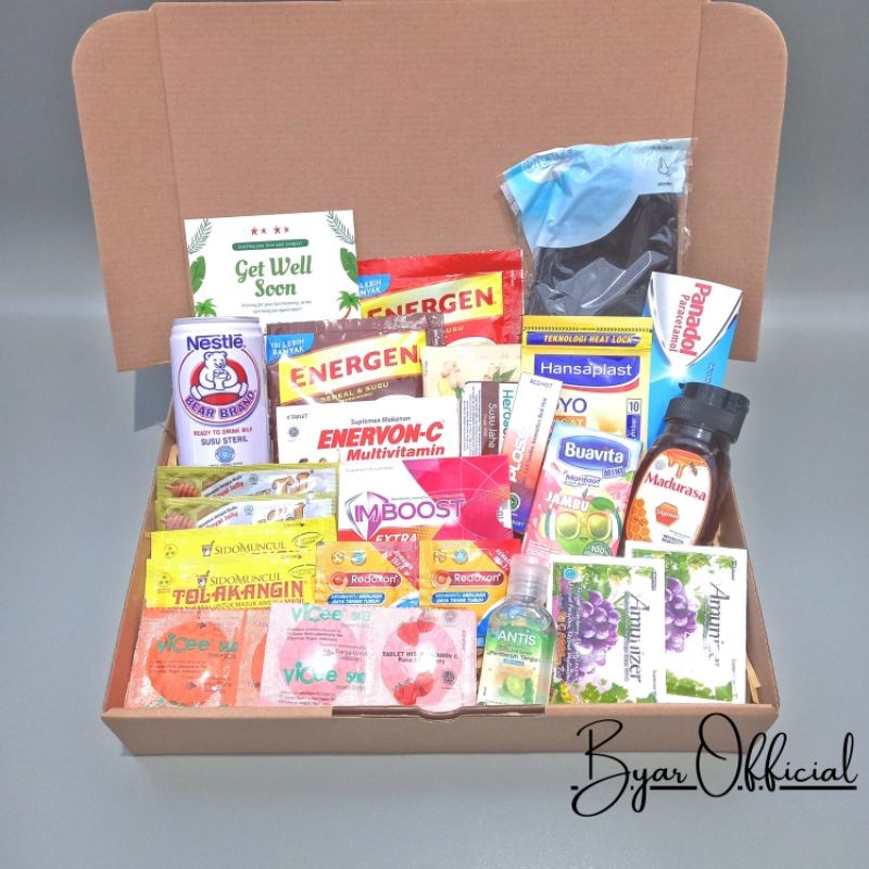 Hampers Isoman Hampers Imun Booster Hampers Vitamin Gift Box Isoman     Berkualitas