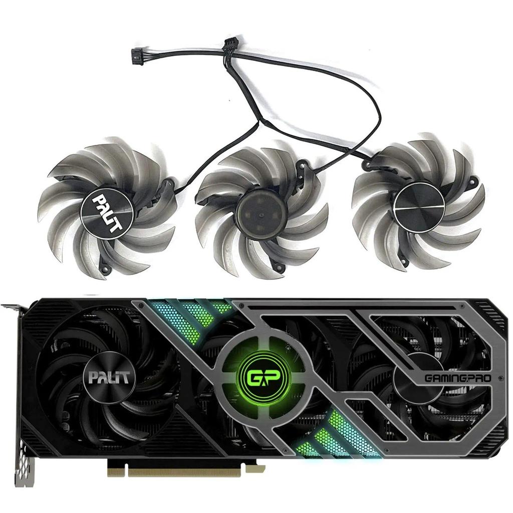 82MM FD8015U12D TH8015S2H-PC001 RTX3080TI GPU Fan for Palit GeForce RTX 3060 Ti 3070 3070Ti 3080 308